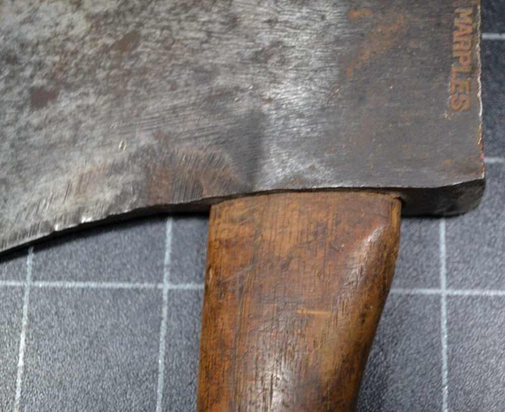 MARPLES - CHARLESTON TOOL WORKS, CHARLESTON, WV - CAMP HATCHET
