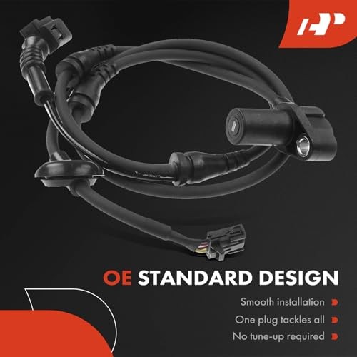 Front Left or Right ABS Wheel Speed Sensor - Compatible with Audi Pack of 1