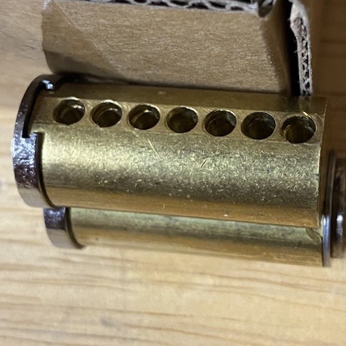 GMS A Keyway 7-Pin SFIC Cores | New | Uncombinated