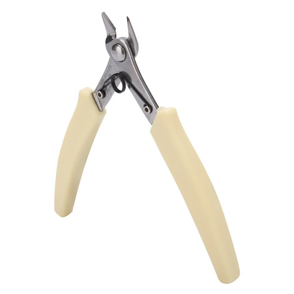 ♡ 107F1 Mini Electronic Diagonal Pliers Cable Side Cutting Nippers Wire Cutter