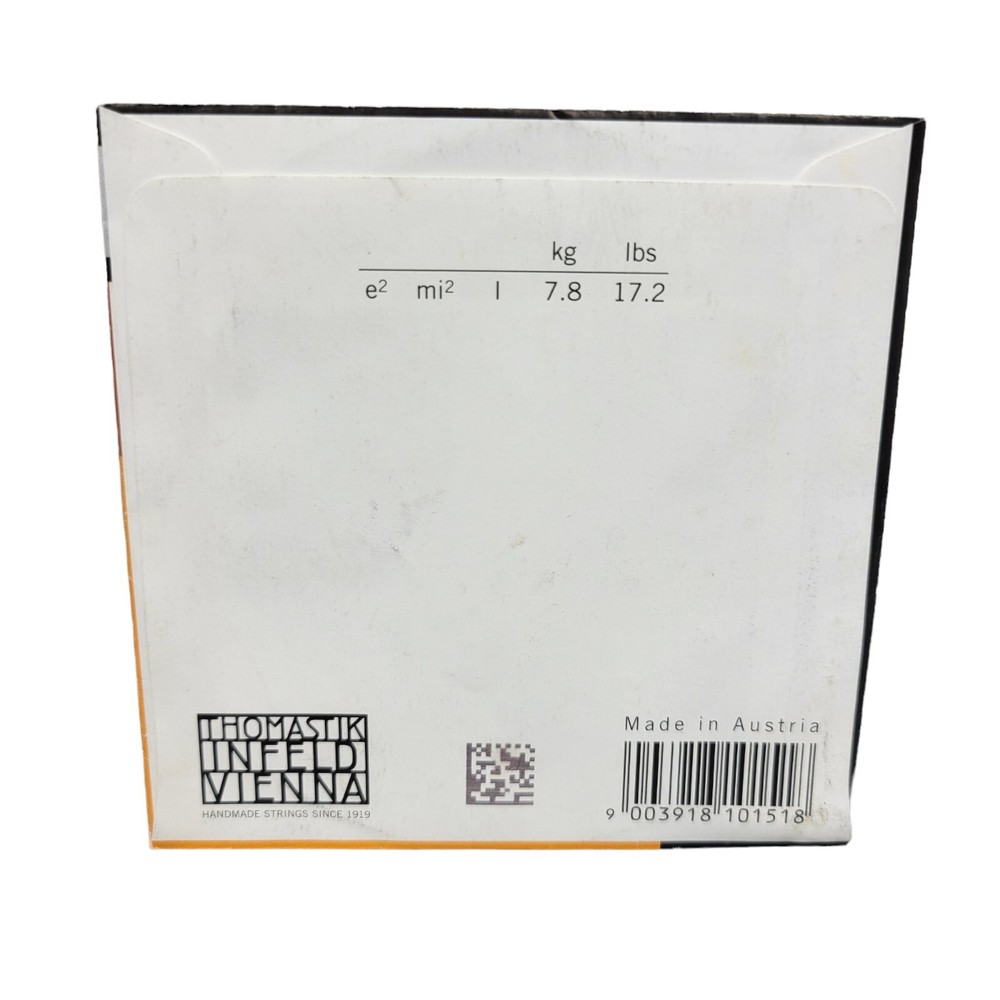 THOMASTIK DOMINANT VIOLIN E2 MEDIUM CHROME STEEL 129