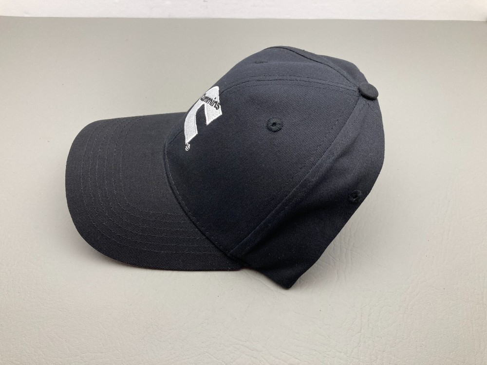 New Cummins Snapback Hat Black Cap