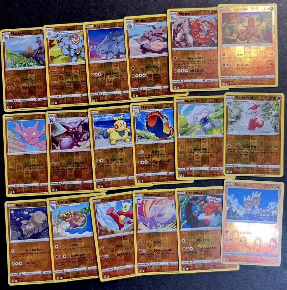 Lost Origin & Silver Tempest Base Sets - VStars/Radiants/V’s/Holos/Reverse Holos