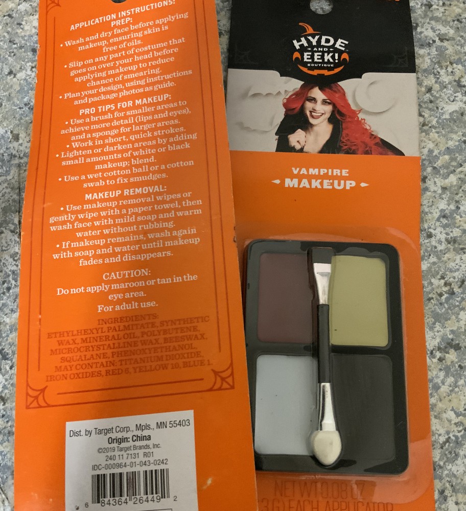 ⚡️Hyde & Eek Vampire Makeup Kit 0.08oz 👉2 Lot👈