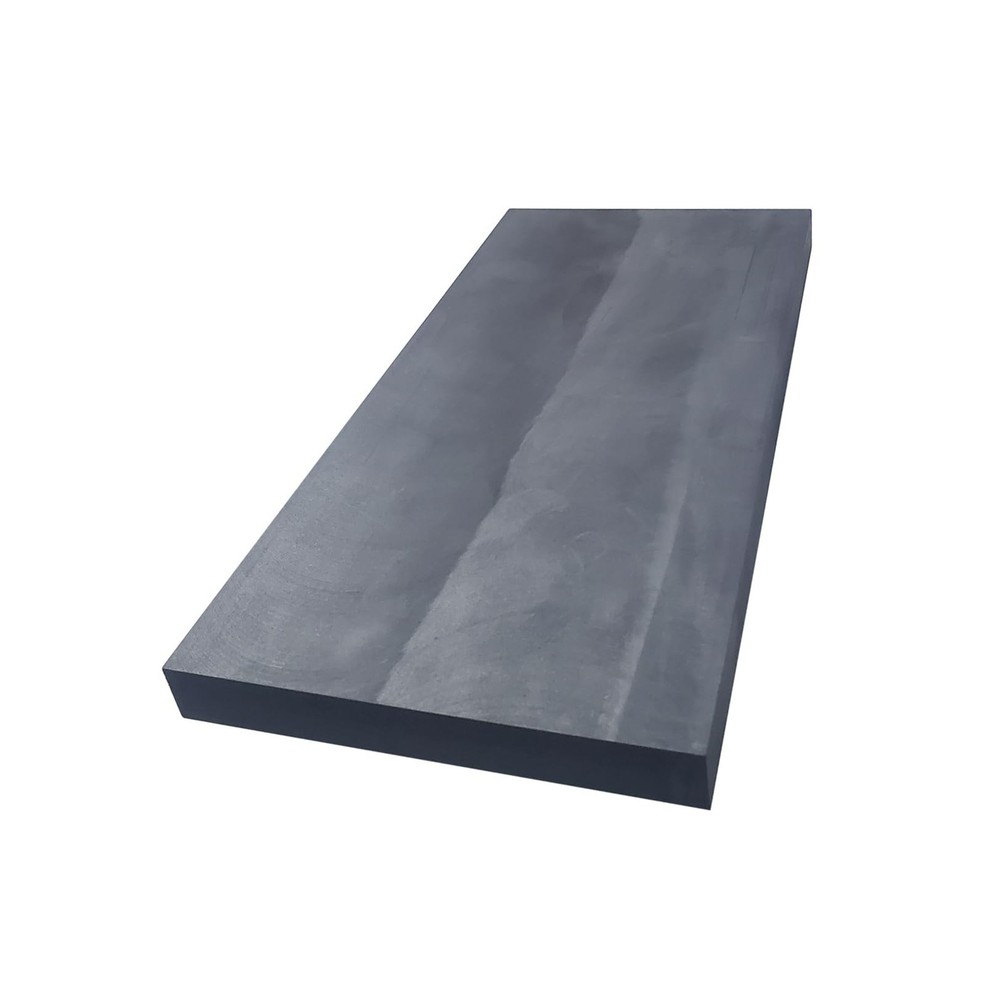 99.9% Purity Graphite Ingot Block EDM Graphite Plate Milling Surface Glassblo...