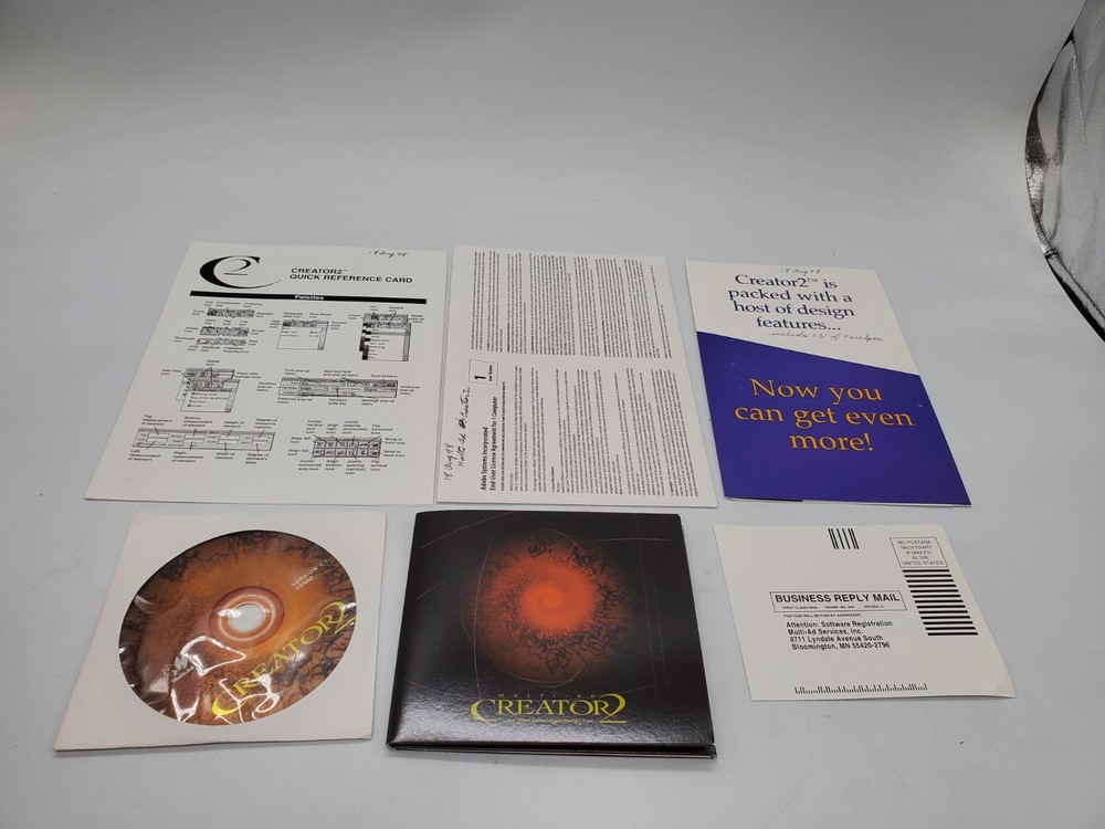 MULTI AD CREATOR 2 VERSION 1.1 Full [MAC]- VINTAGE 1997 - [BOXED]