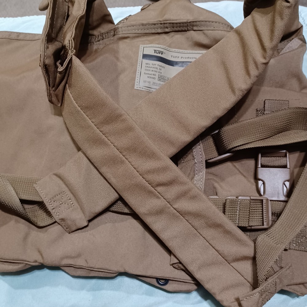 USGI Vest Ammunition Carrier Tuff Products Brand Khaki New