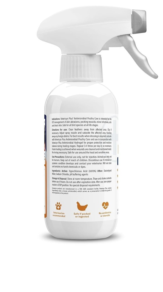 Plus Poultry Care Spray - First Aid Essential for Chickens