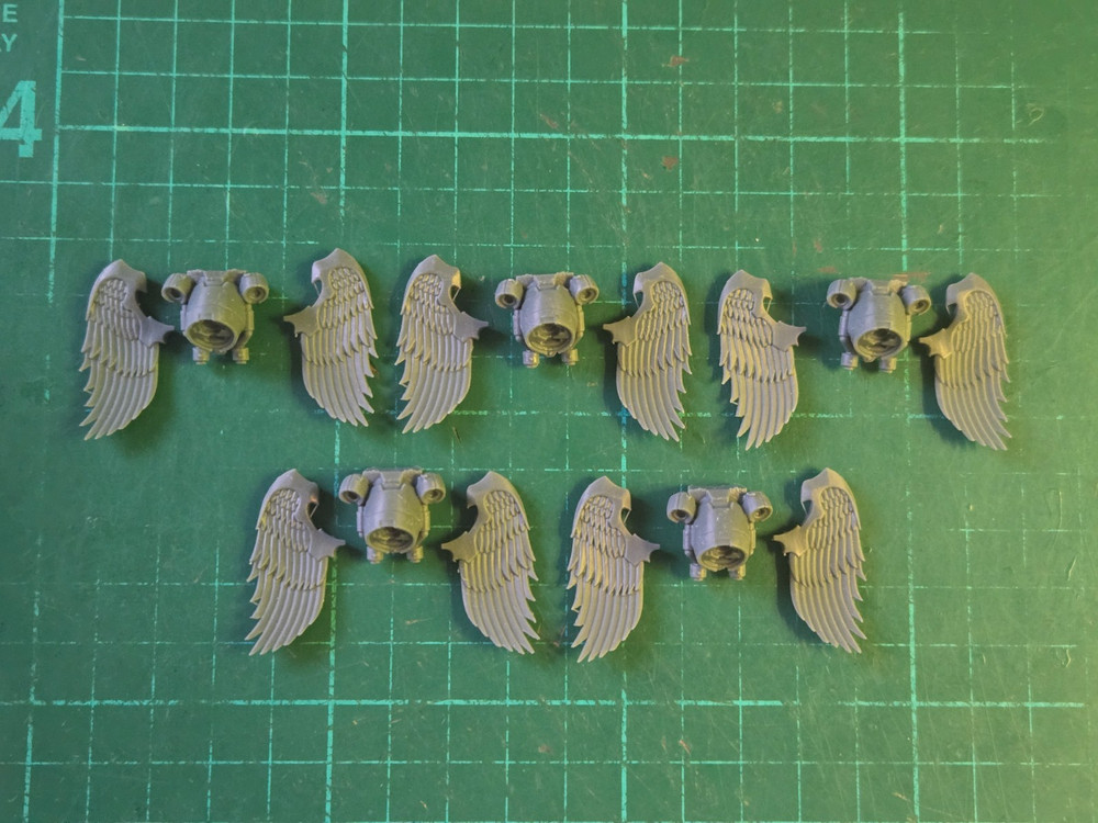 Five Jump Packs with WIngs