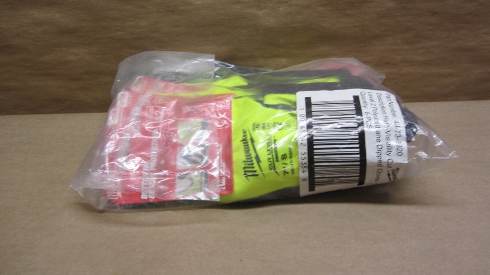 Milwaukee 48-73-8920 Small Level 2 Polyurethane Dipped Work Gloves 6-PACK