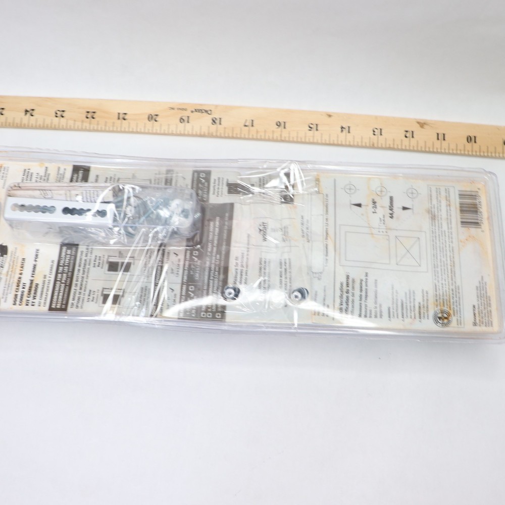 Wright Products Closer Latch Combo Kit White V1033WH