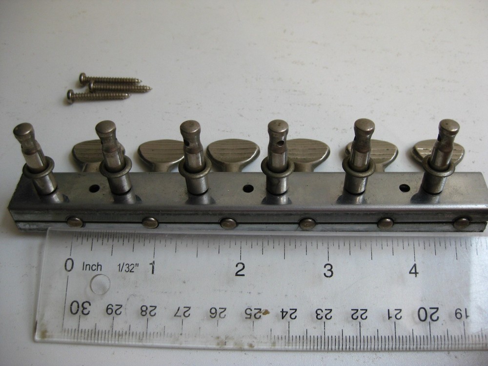 Vintage 60's Original Danelectro Guitar Tuners Inline Set for Project