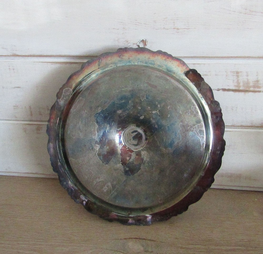 Vintage Oneida Silversmiths Royal Provincial Chip and Dip Server 1987