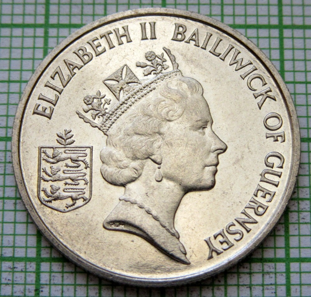 GUERNSEY 1985 5 PENCE, SAILING BOATS, UNC