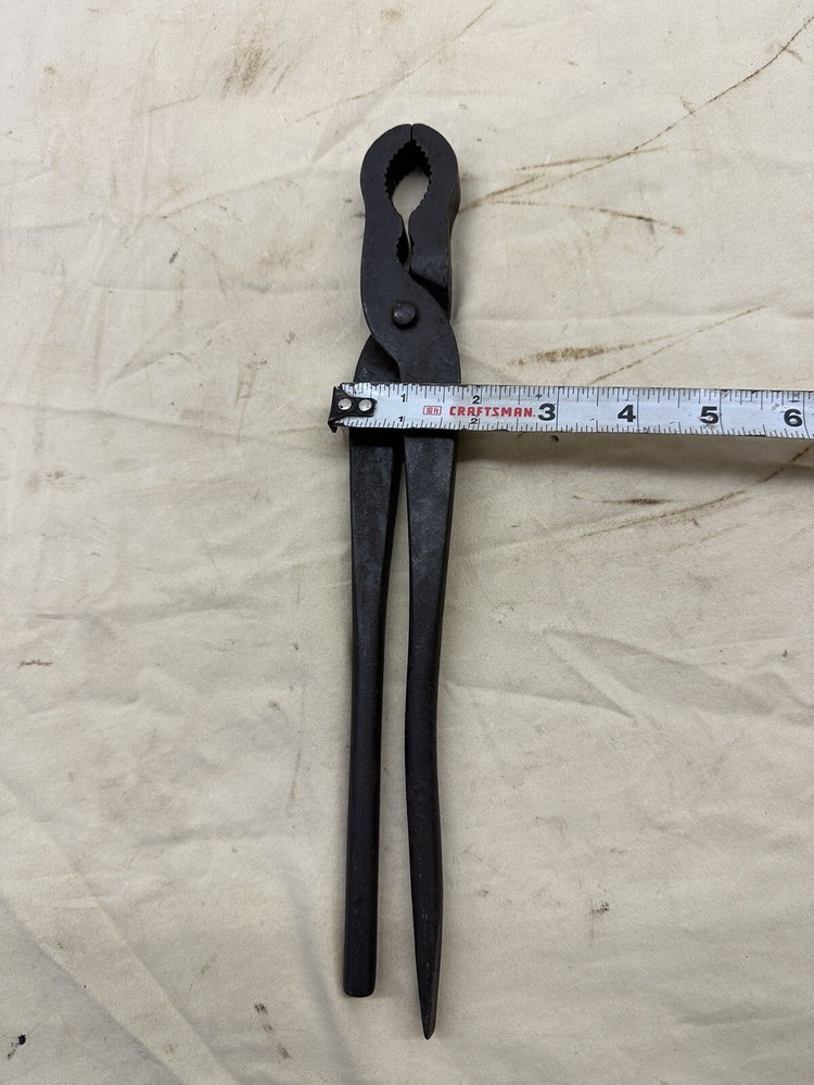 Unique Antique Iron Pipe Pliers ~ Squeeze Pipe Wrench