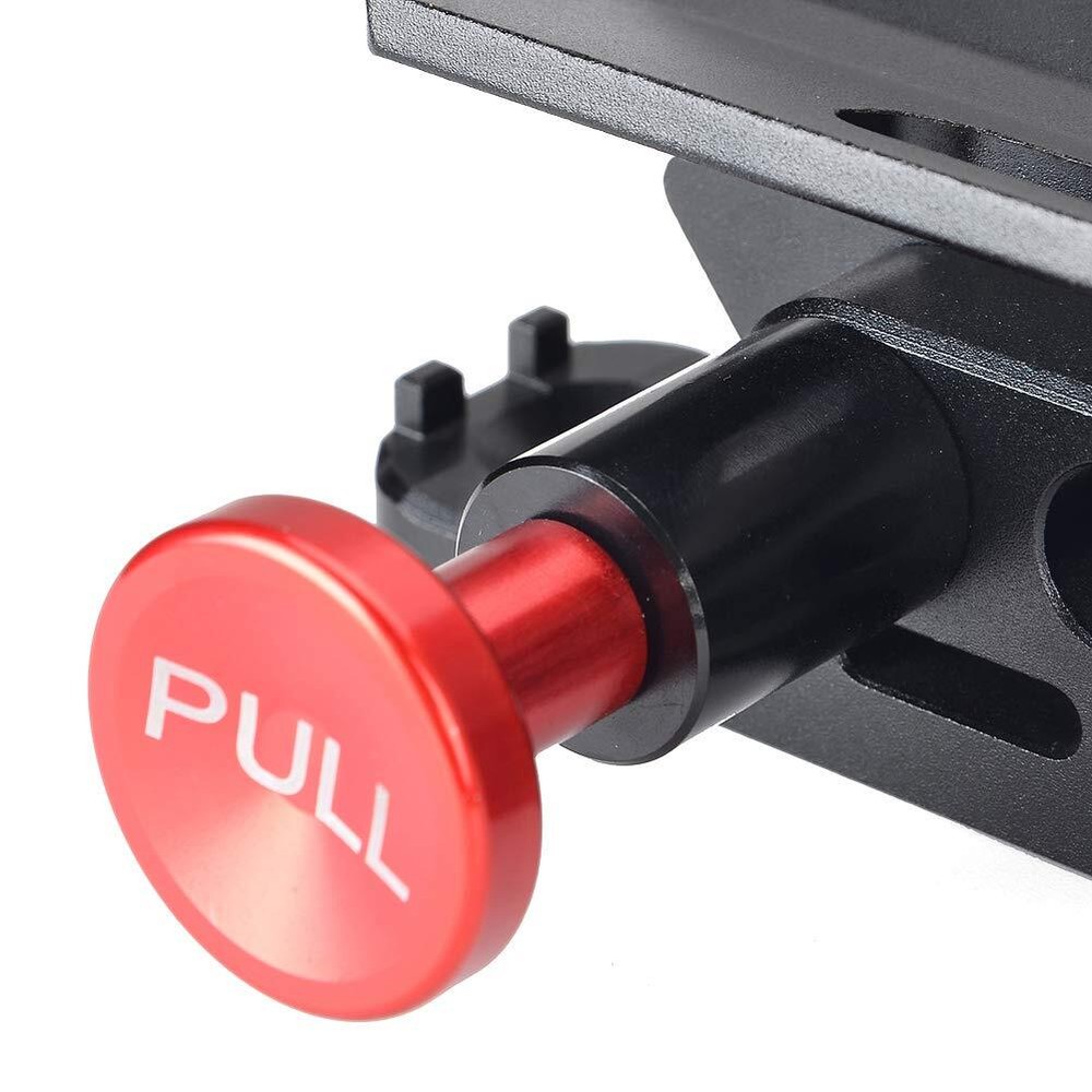 Quick Release Aluminum Fire Extinguisher Holder Mount Bracket - Black