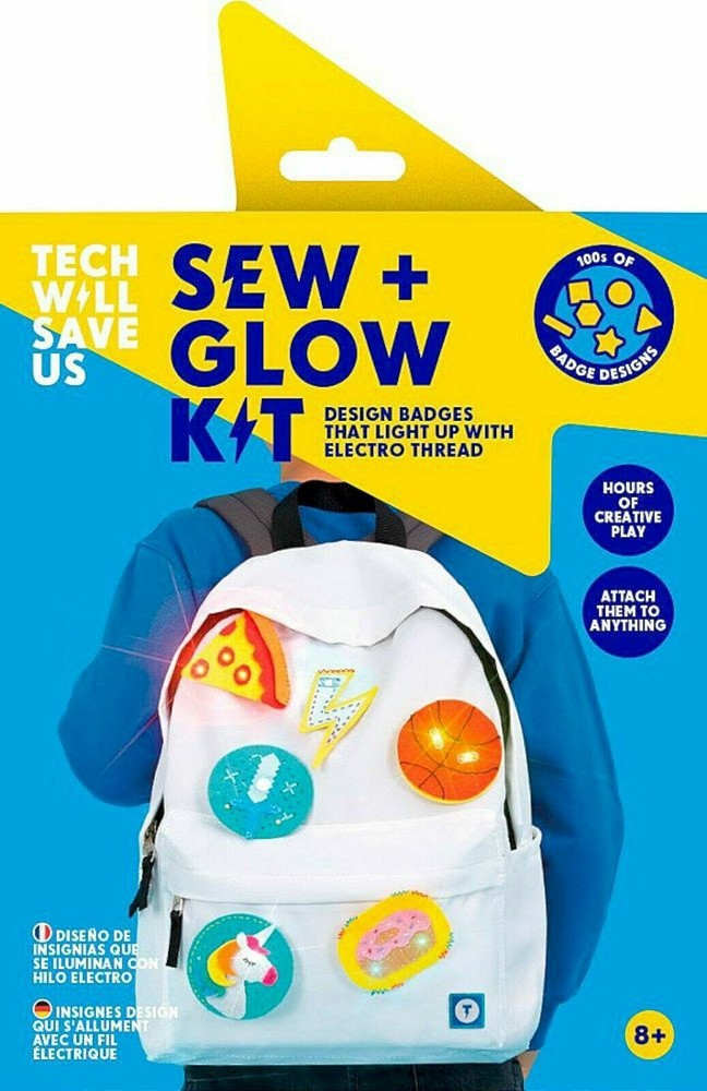 NEW Tech Will Save Us Sew and Glow Kit Sewing Circuits Electronic STEM Activity