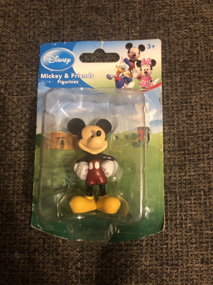 Disney- 2 Inch Mickey Mouse Figurine- New Sealed