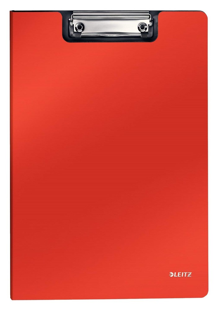 Leitz 39621050 Foam Solid A4 Clip File – Light Green Light red