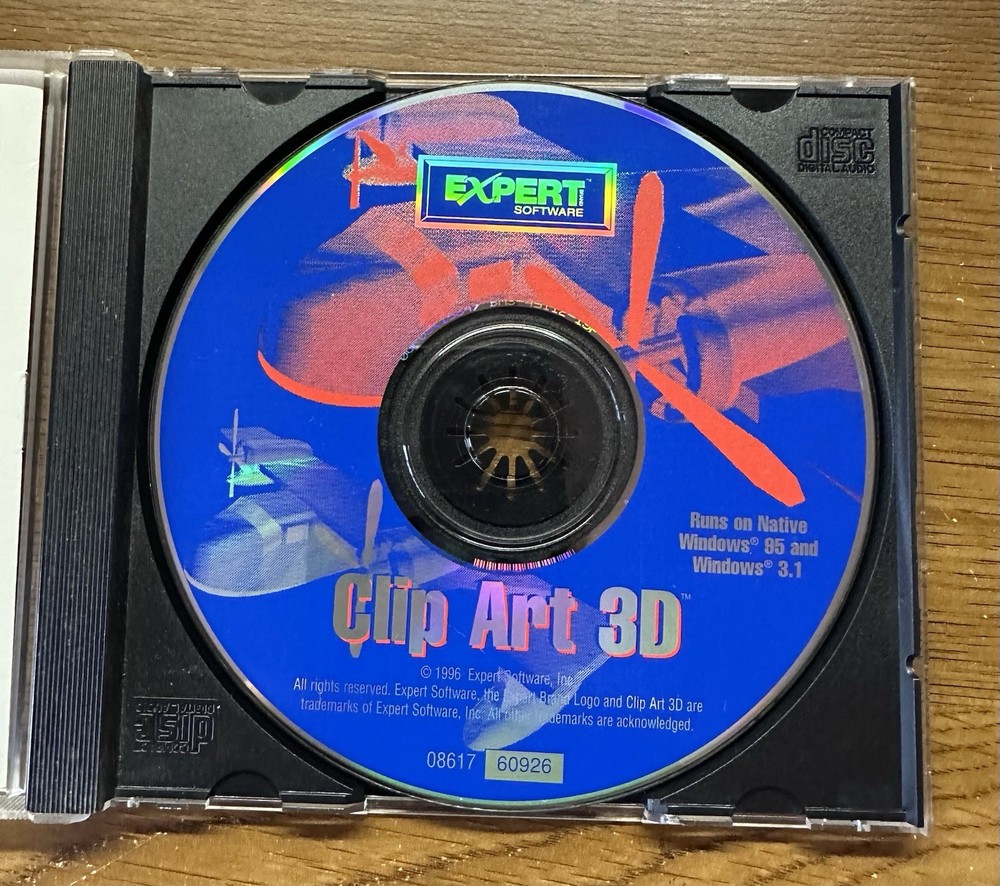 Clip Art 3D CD-ROM