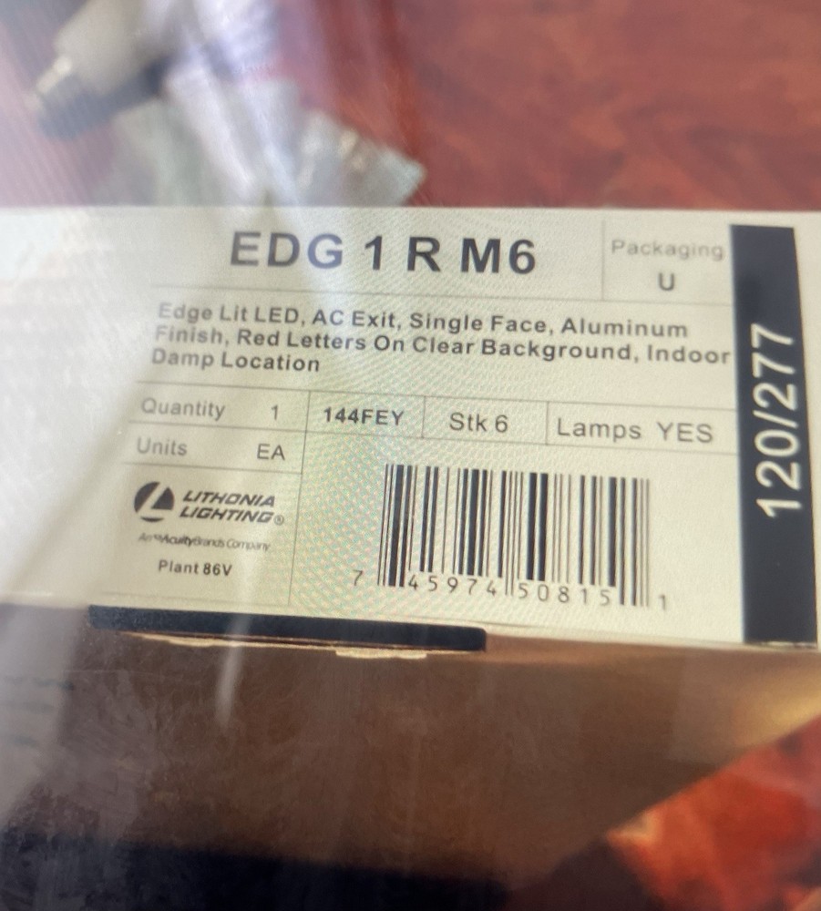 Lithonia Lighting LED Emergency Exit Sign