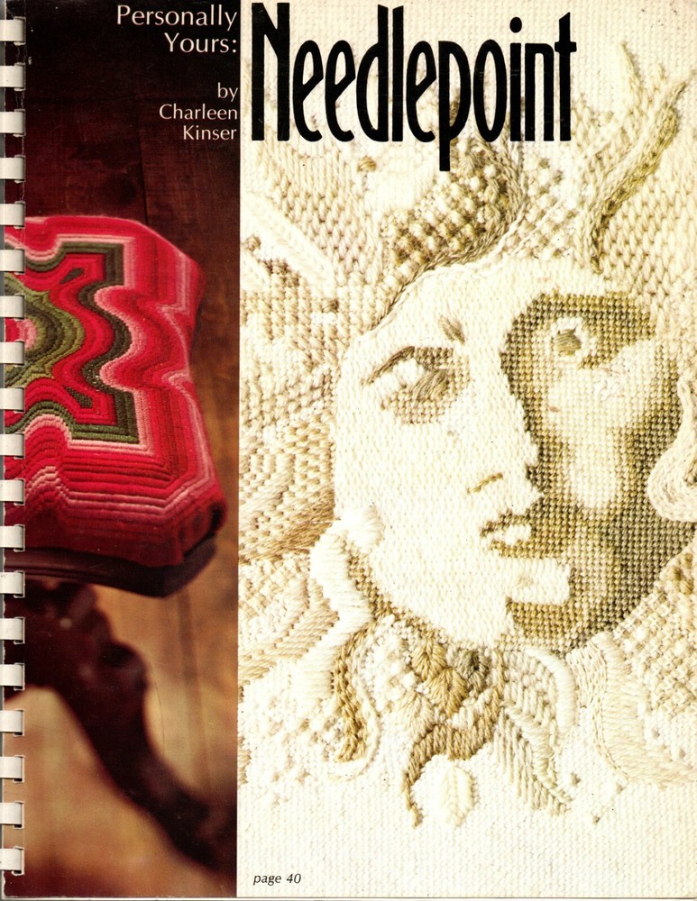 CHARLEEN KINSER Needlepoint Pattern Book Barn Owl