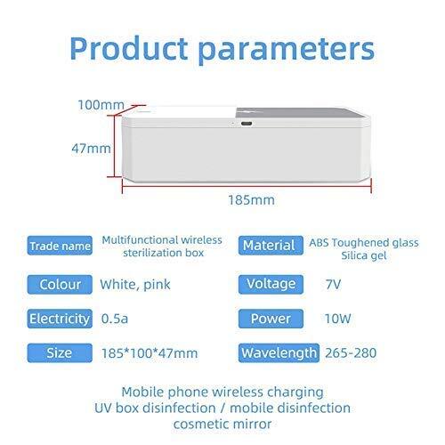 CarbonKlean UVKlear - UVC Sterilization Kit with Wireless Charger, Removable