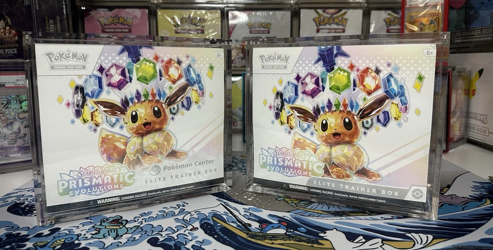 Elite Trainer Box Acrylic Case Extra Thick ETB Protector POKEMON High quality