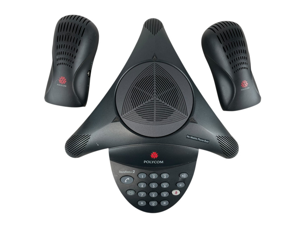 Polycom Soundstation  2  with 2 Wall Module