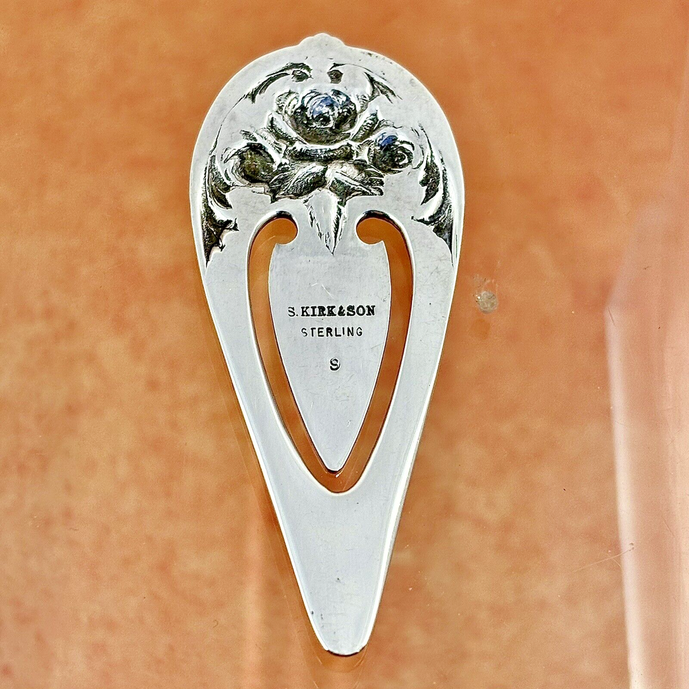 Vintage Sterling S. Kirk & Son Bookmark