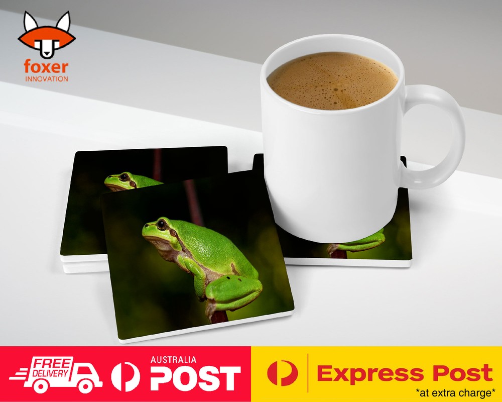 COASTER COFFEE DRINKING MAT|FROG TOAD AMPHIBIANS REPTILE #13