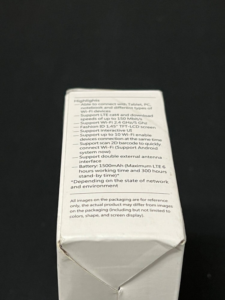 MOBLIE WIFI 4G LTE 150MBPS