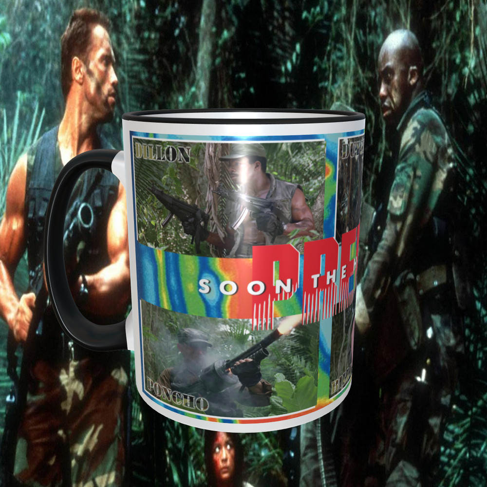 Predator Version #1 Arnold 11oz Mug NEW Dishwasher Safe