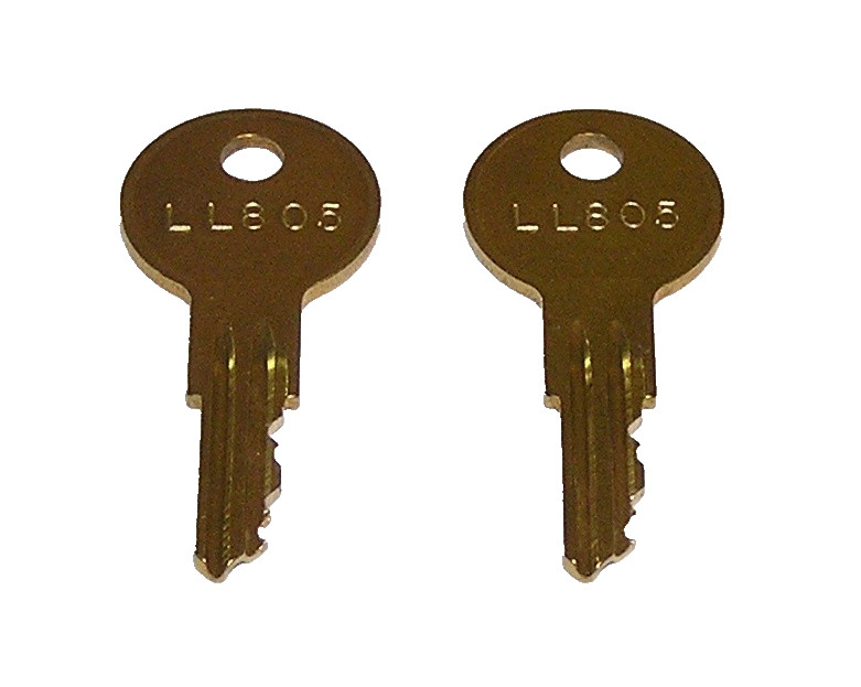 2 - LL805 Replacement Keys fit Edwards Fire Alarm Panel Pull Stations