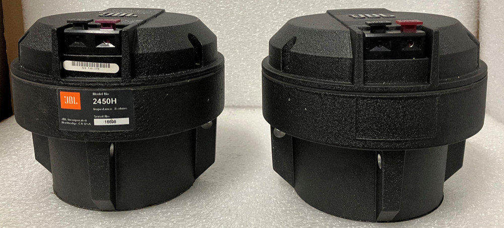 JBL 2450H 8 ohm Driver, Pair