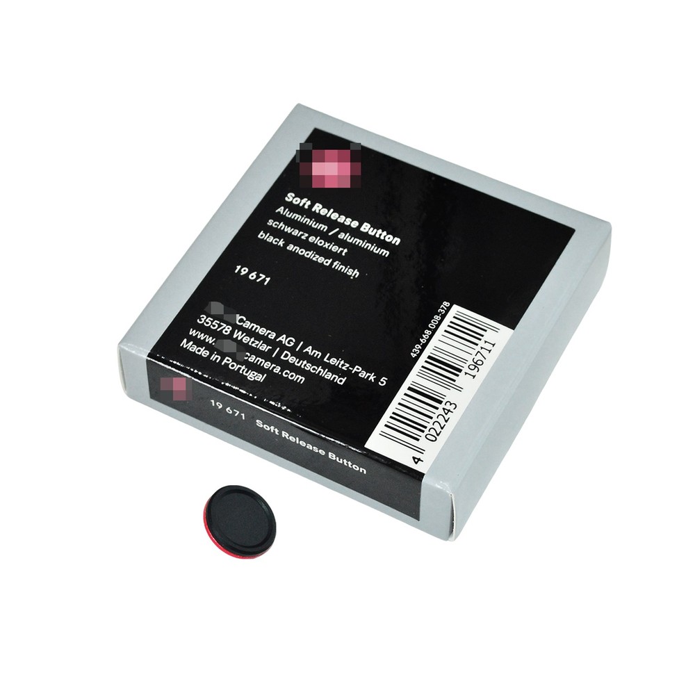 Genuine Leica Q3 Camera Soft Release Button Anodized Aluminium, Black #19671