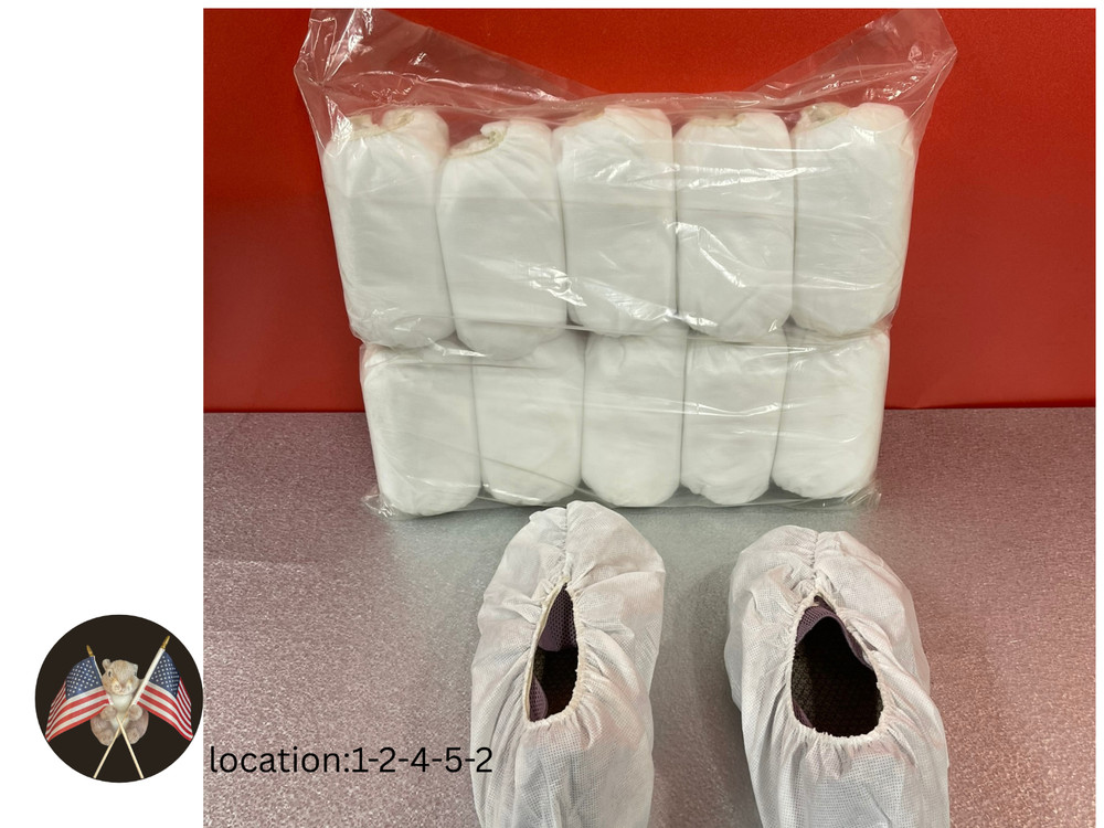 100pcs Disposable Plastic Shoe Covers /water proof, dust proof