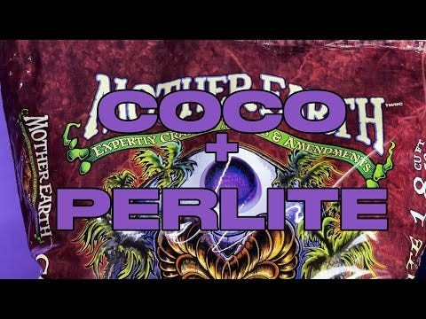Mother Earth Coco + Perlite Mix (1.8 cu ft) Hydroponic Growing Media