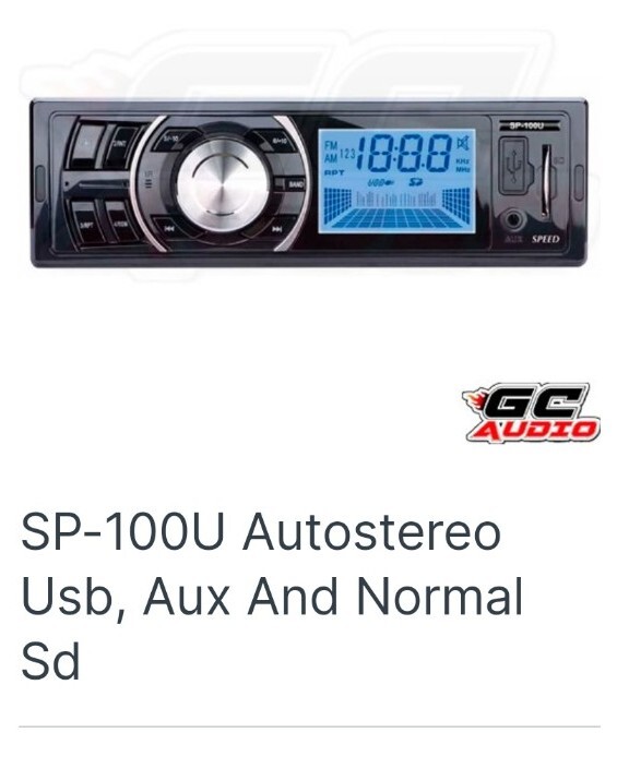 Car Replacement Audio Stereo Speed Sp-100u