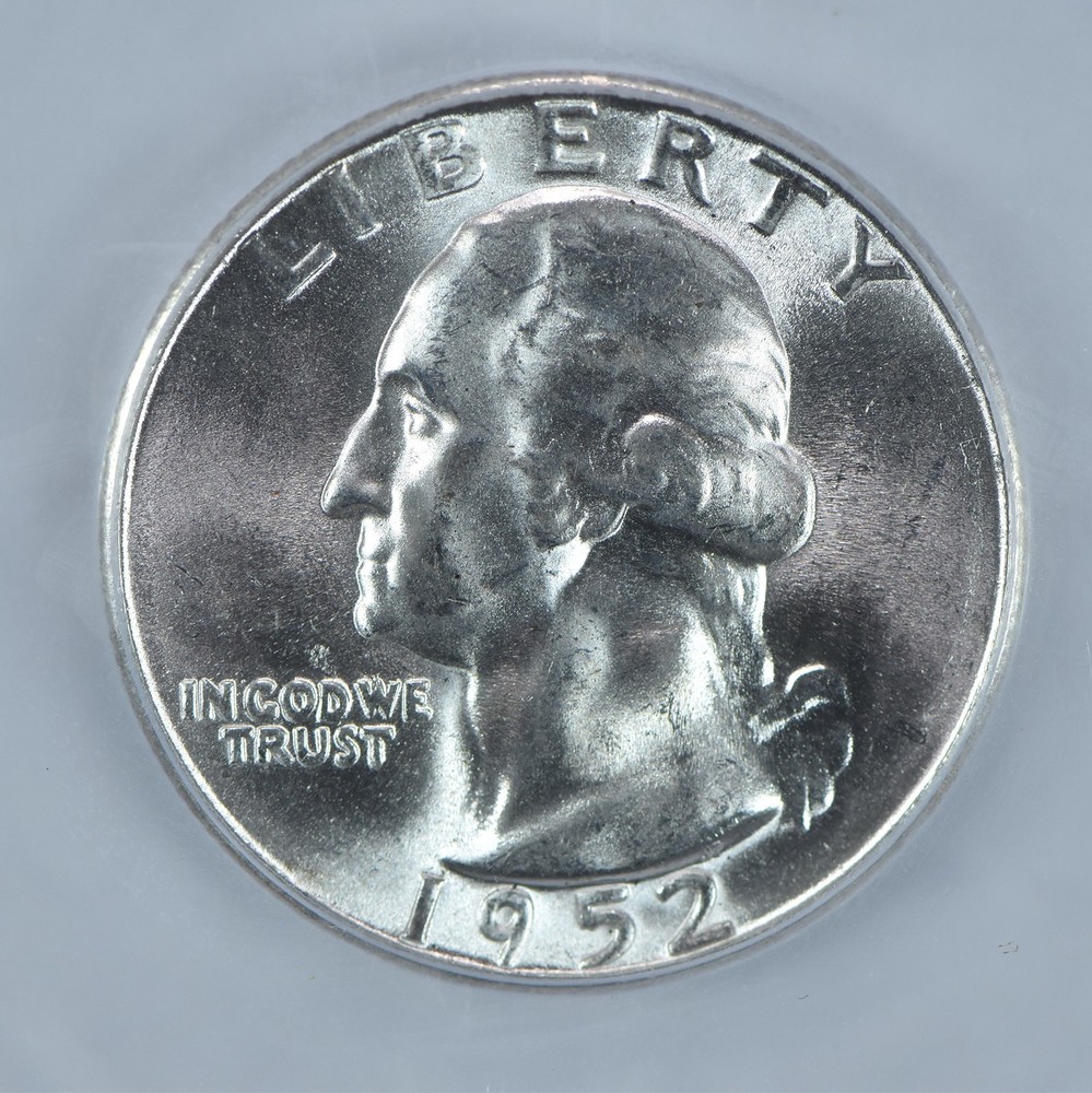 1952-S Washington Quarter MS66 ICG