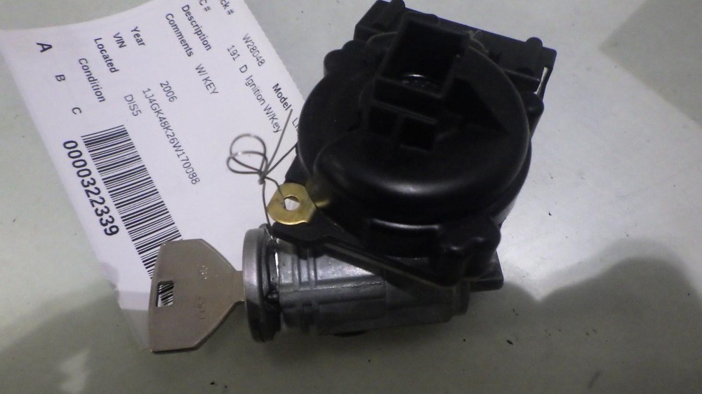 06 JEEP LIBERTY Ignition W/Key