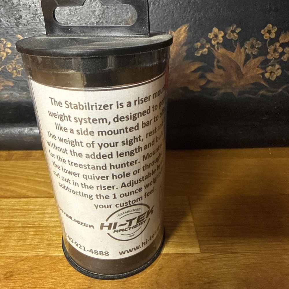 Hi-Tek archery stabilizer Brand New Adjustable