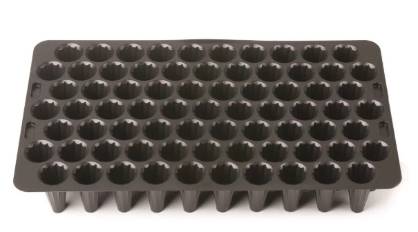 73 Cell Groove Tube Plug Trays (10-Pack)