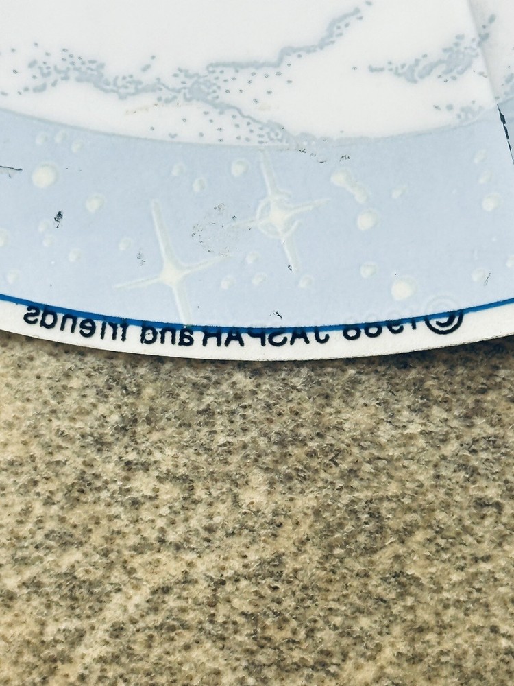 (2) Original Authentic 1988 Grateful Dead Moon / Sun Window Stickers