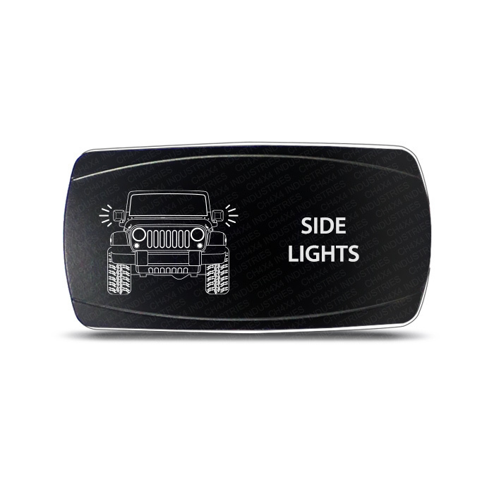 CH4X4 Rocker Switch Side Lights Symbol