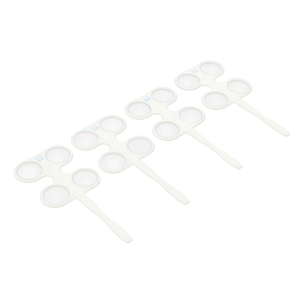 4PCS Optical Optometry Flip Trial Lens Flipper Handle Kit For Confirmation Test