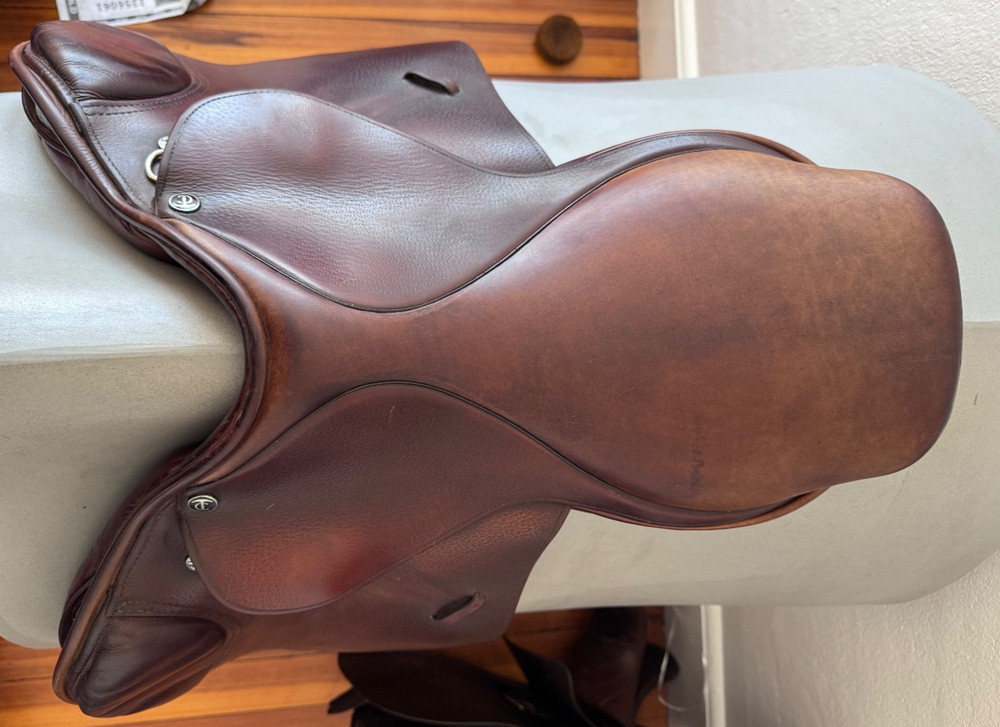 17.5" Tad Coffin A5G Performance Saddle - Grain / Calf - Gorgeous!