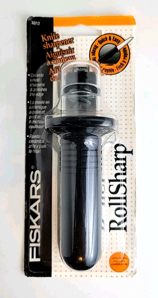 Fiskars® RollSharp® Quick & Easy Knife Sharpener #4012 - NEW