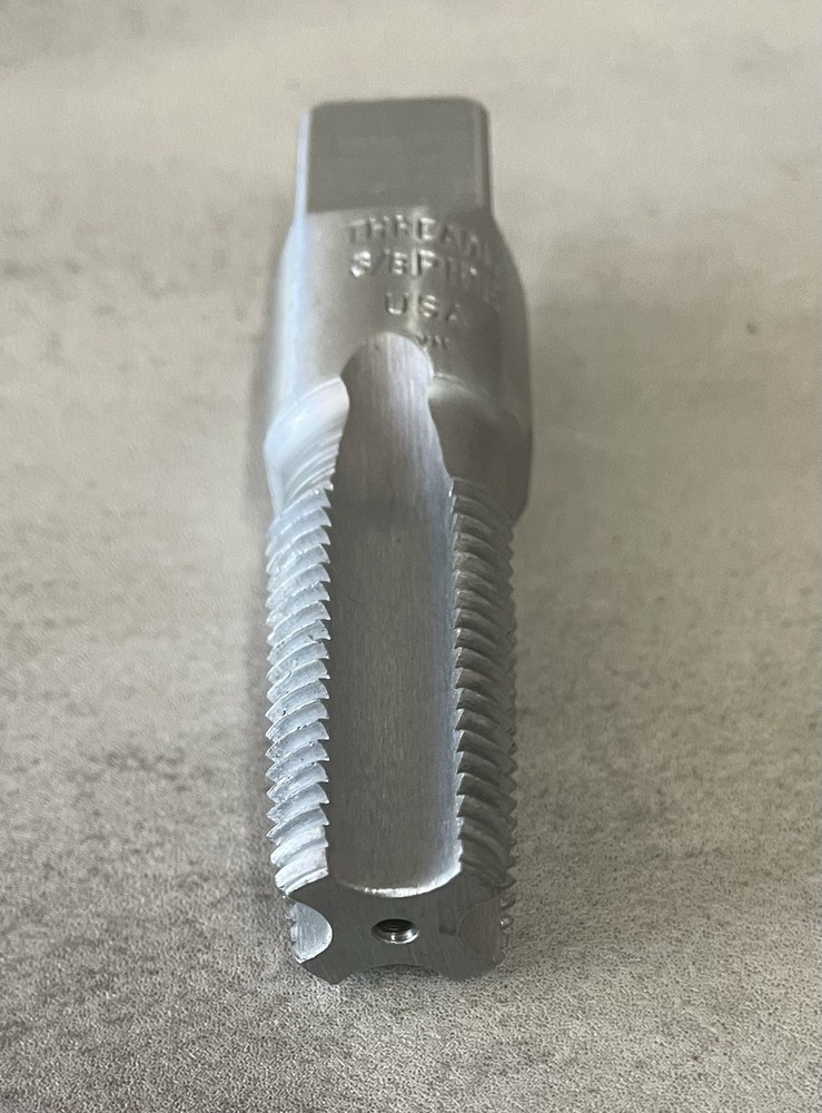Threadit USA 3/8" Pipe Thread Tap VM 2.5" Long Machinist Tool