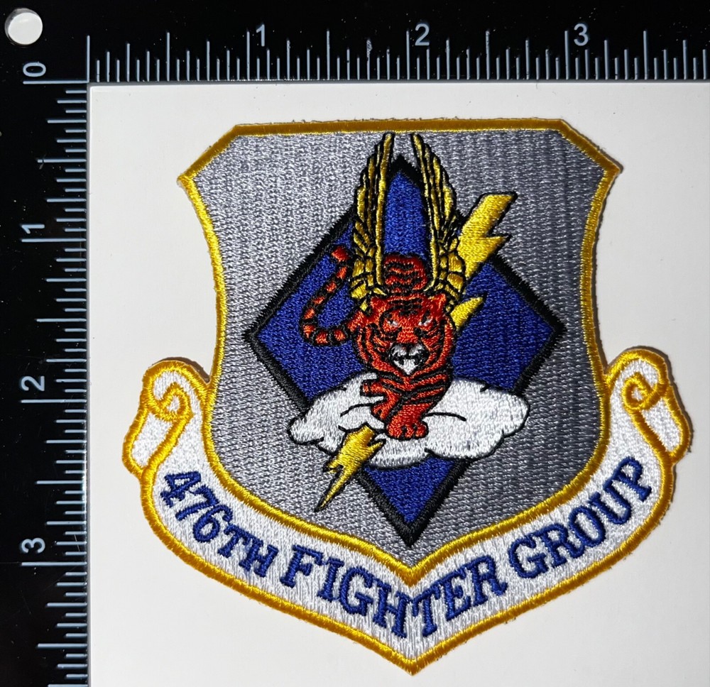 USAF US Air Force 476th Fighter Group Patch